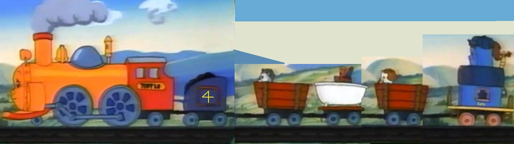 Tootle With His Train Cars In LGBL Edited By TheJaLeonard On DeviantArt tootle-with-his-train-cars-in-lgbl-edited-by-thejaleonard-on-deviantart