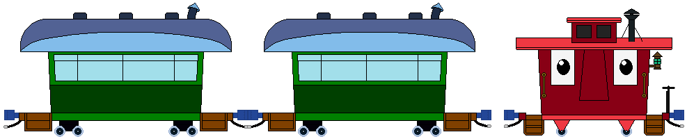 Linus' passenger train sprites by TheJaLeonard on DeviantArt