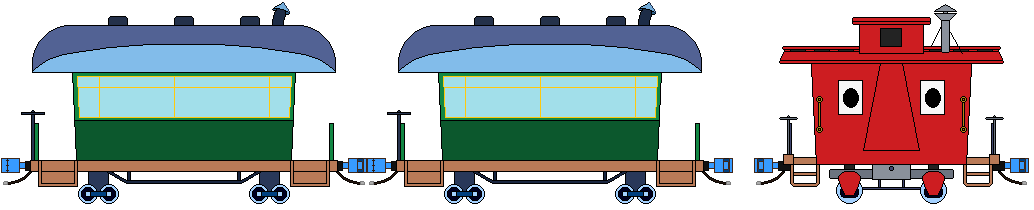 Linus' passenger train sprites by TheJaLeonard on DeviantArt