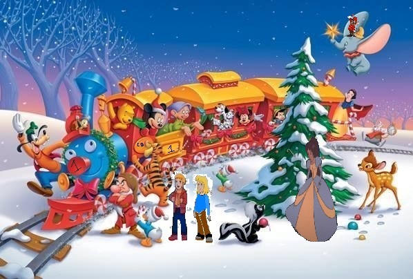 Casey Jr And Friends Christmas By TheJaLeonard On DeviantArt casey-jr-and-friends-christmas-by-thejaleonard-on-deviantart