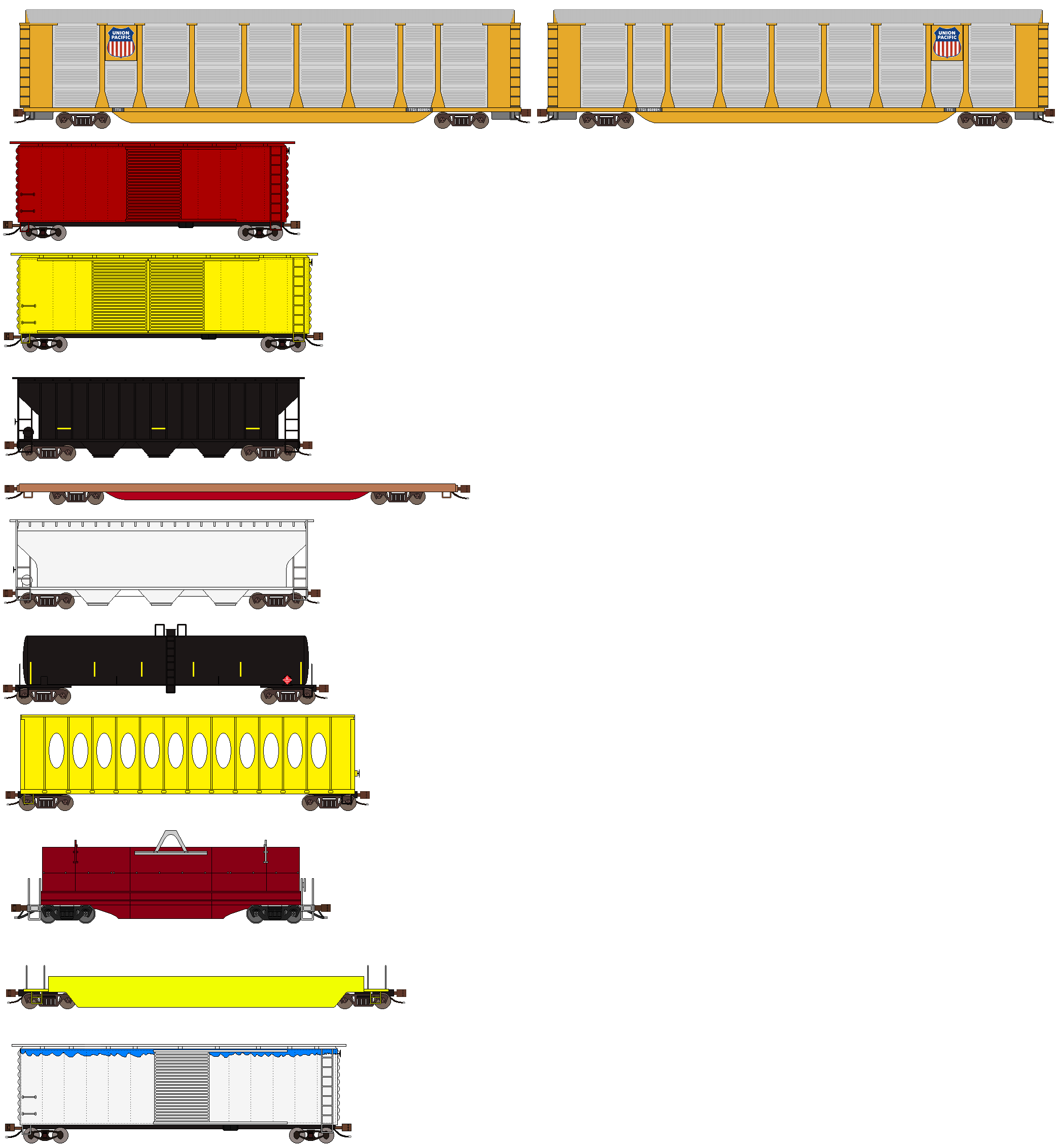US Freight cars sprites by TheJaLeonard on DeviantArt