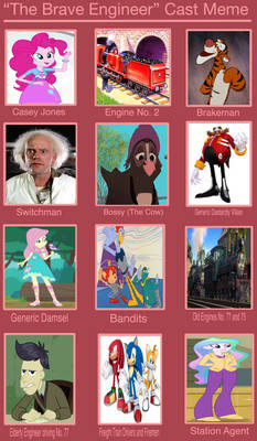 The Brave Engineer recast meme