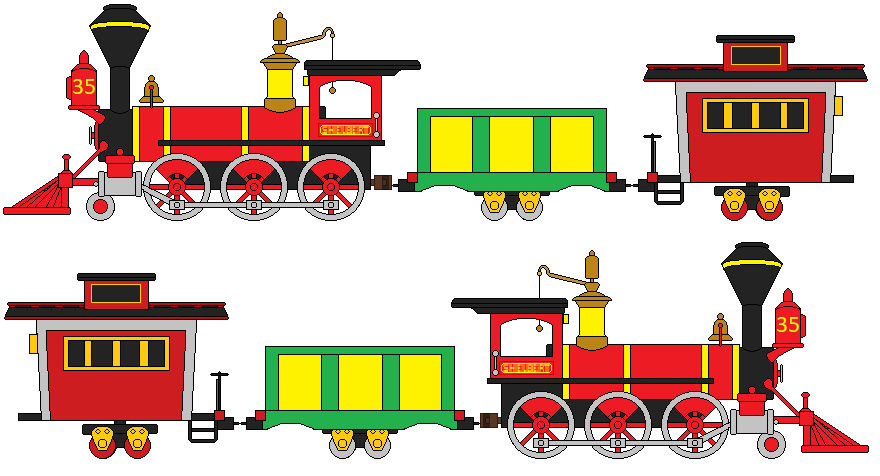 Shelbert with the birthday train by TheJaLeonard on DeviantArt