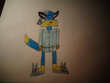 Alex the fox in sleepwear