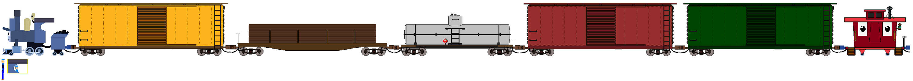 Linus with freight train by TheJaLeonard on DeviantArt