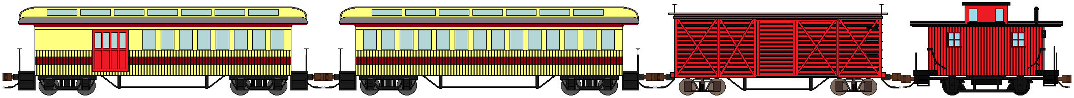 Green River express train cars by TheJaLeonard on DeviantArt