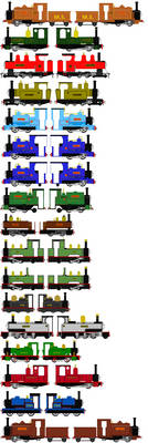 Mid Sodor Railway engines V3