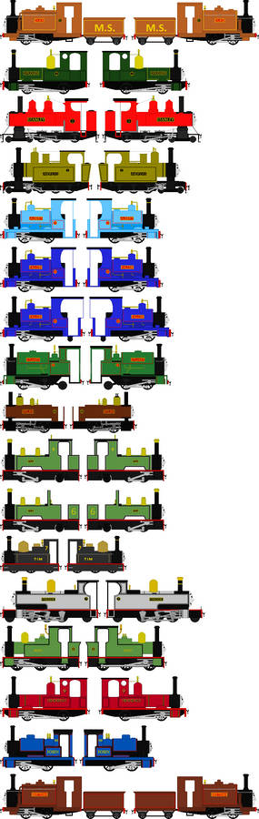 Mid Sodor Railway engines V3