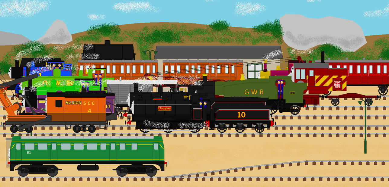 Harwick Station Rws Harwick branch line opening by TheJaLeonard on DeviantArt