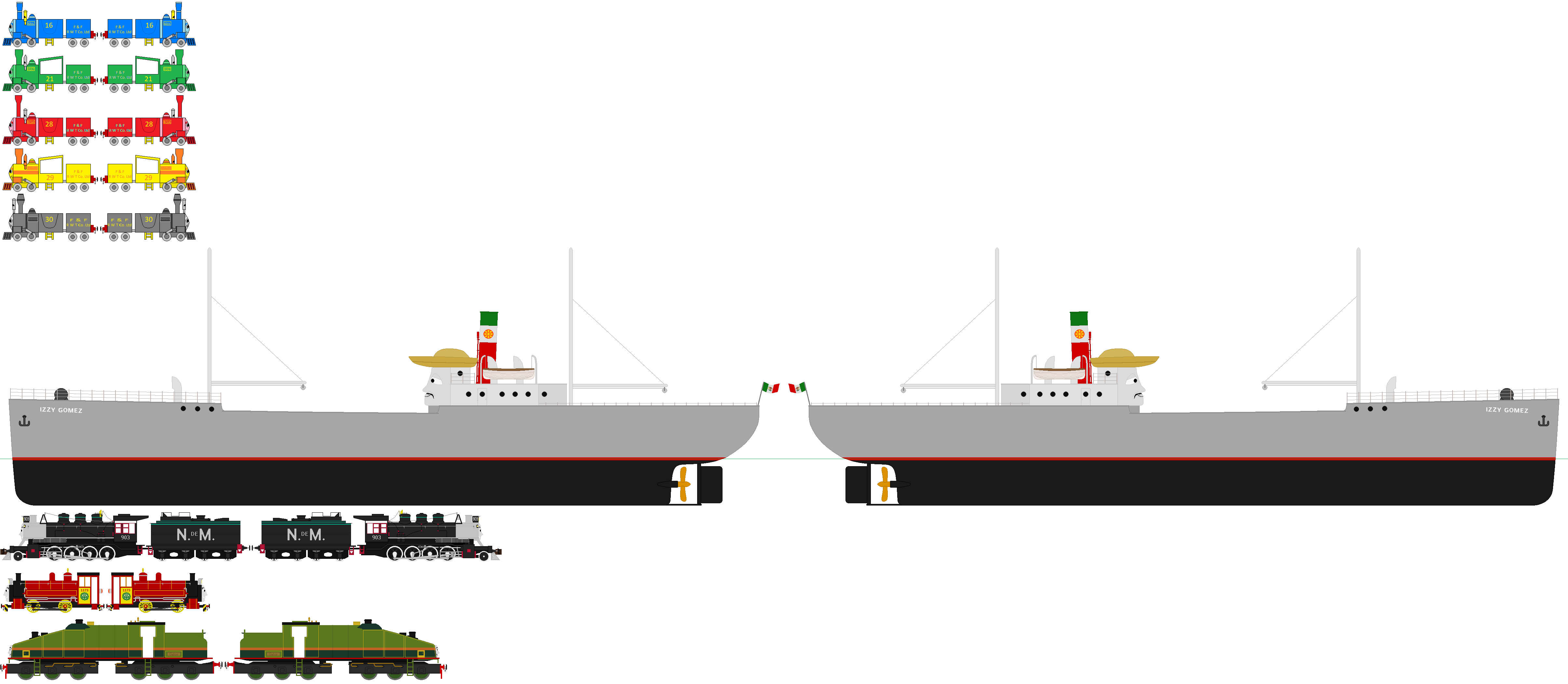 Spanish engines and vehicles (Cindo De Mayo) by TheJaLeonard on DeviantArt