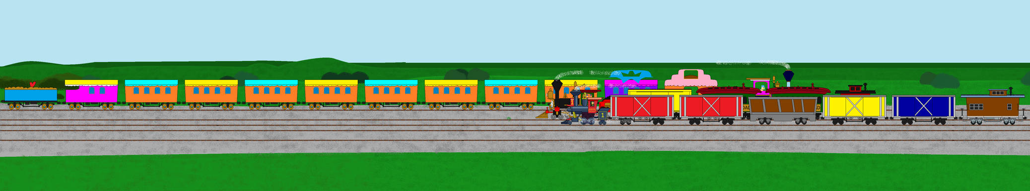 Quiet Engine Deviantart Engines passing by by TheJaLeonard on DeviantArt