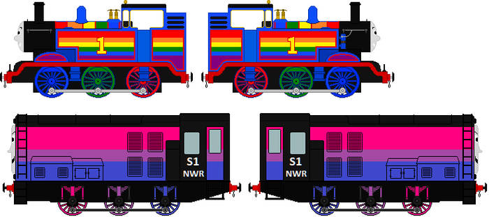 Pride Month Thomas and Diesel