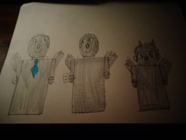 Victor giving his dad a card