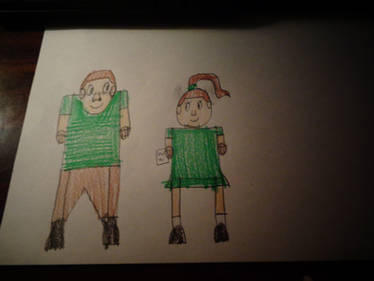 Antimatter giving Quasimodo a Father's day card