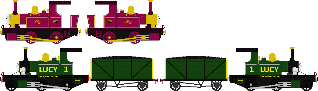 The GWR 101 Class sisters by TheJaLeonard on DeviantArt
