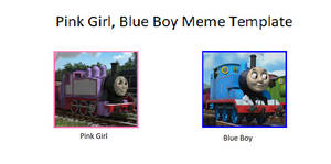 Pink girl and blue boy (Thomosie edition)