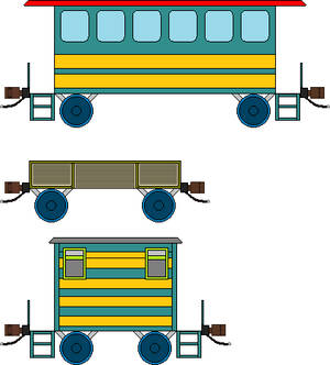 Barrett's train cars