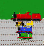 King of the Railway Group Photo