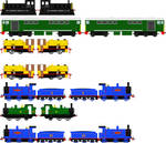 Seven NWR stand in engines