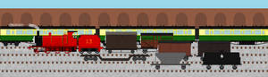 Eagle Shunting Trucks and Coaches