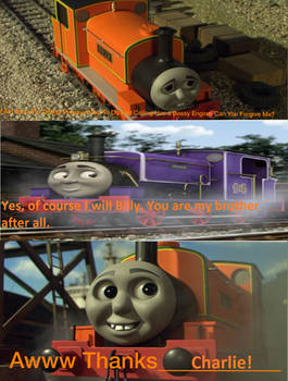 Charlie accepts Billy's apology