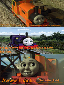 Charlotte accepts Billy's apology