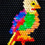 Lite Brite: Group 2   7.Bird of Paradise