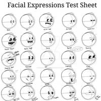 Facial Expressions Test Sheet