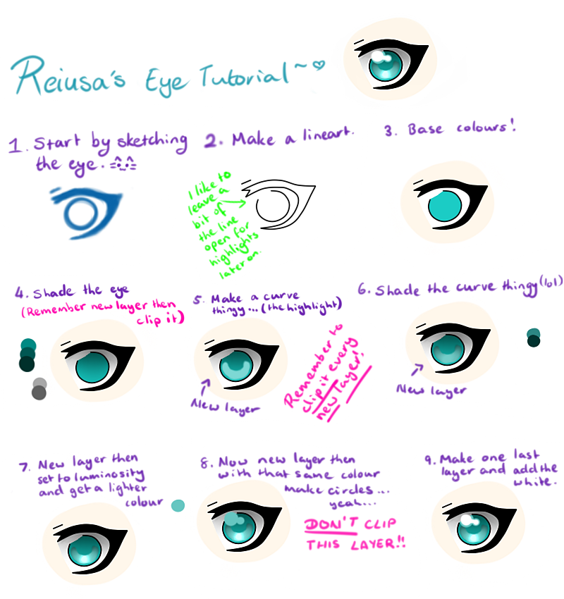 Reiusa's Eye Tutorial~