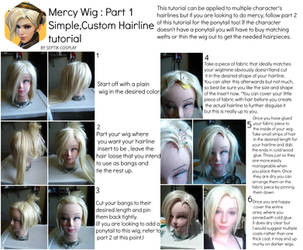 Mercy Wig Tutorial: Custom hairline