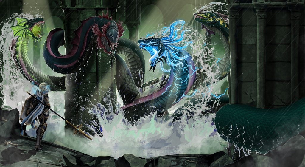 Hydra's Awakening Raid Shadow Legend Fanart by Eylrun on DeviantArt