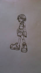 First Attempt to Draw Kairi From Kingdom Hearts