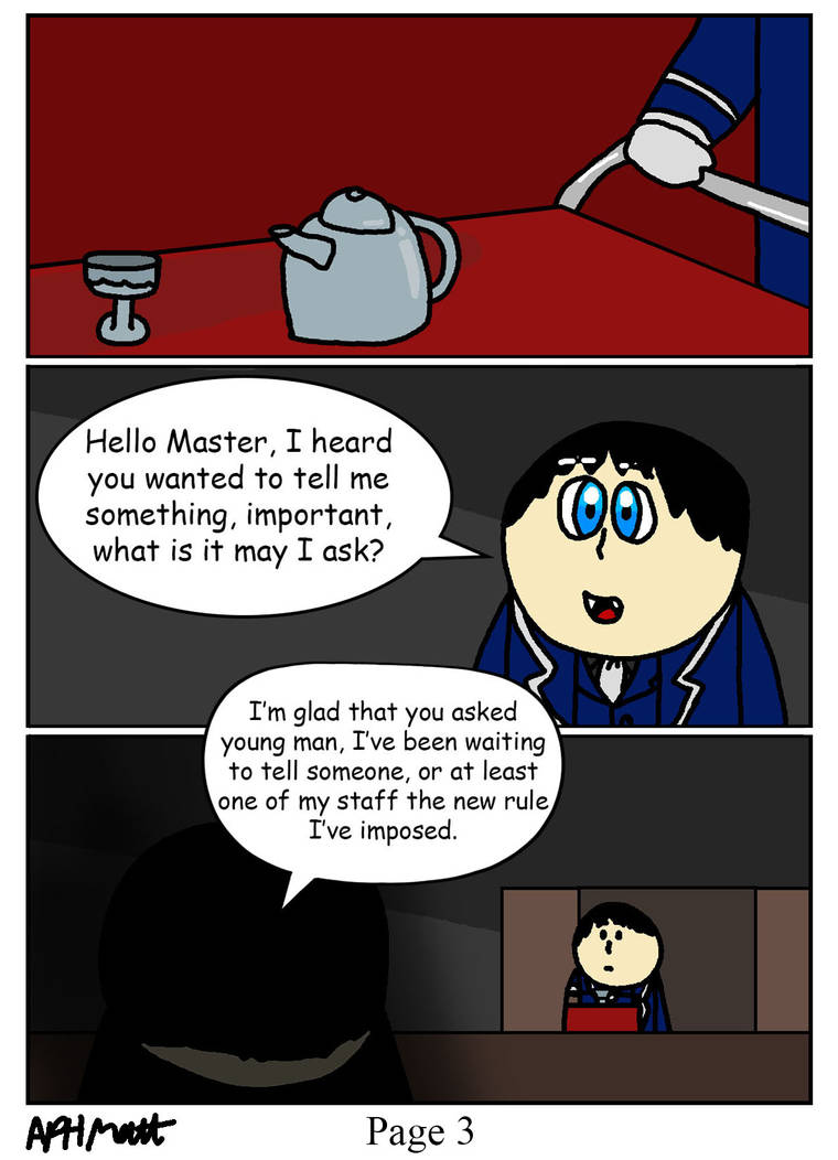 Monster Hall Part I Chapter 1 Page 3 by APHMatt on DeviantArt