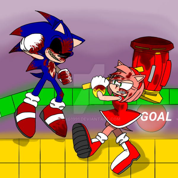 Sonic.EXE Vs. Amy Rose