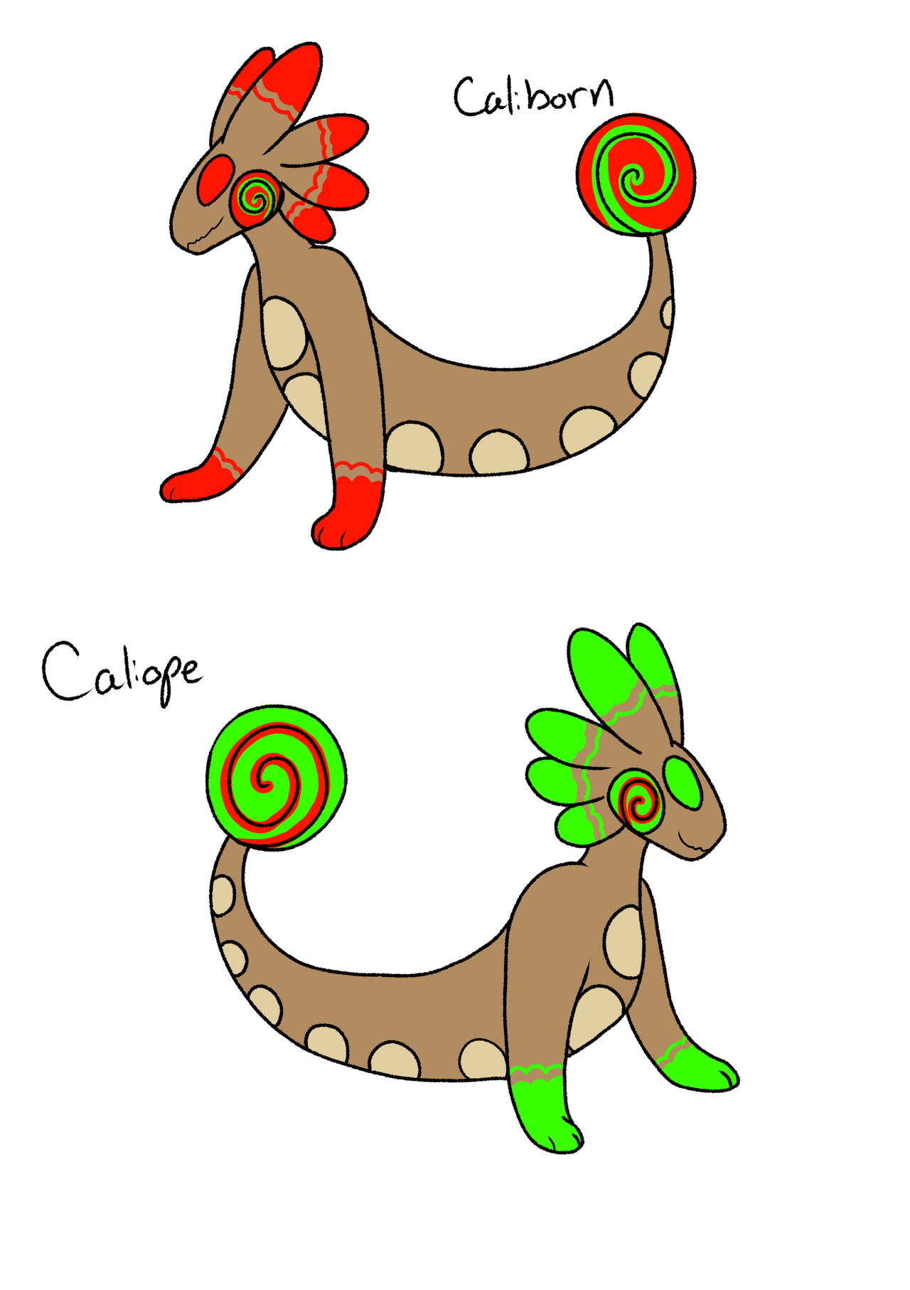 Caliborn and Caliope