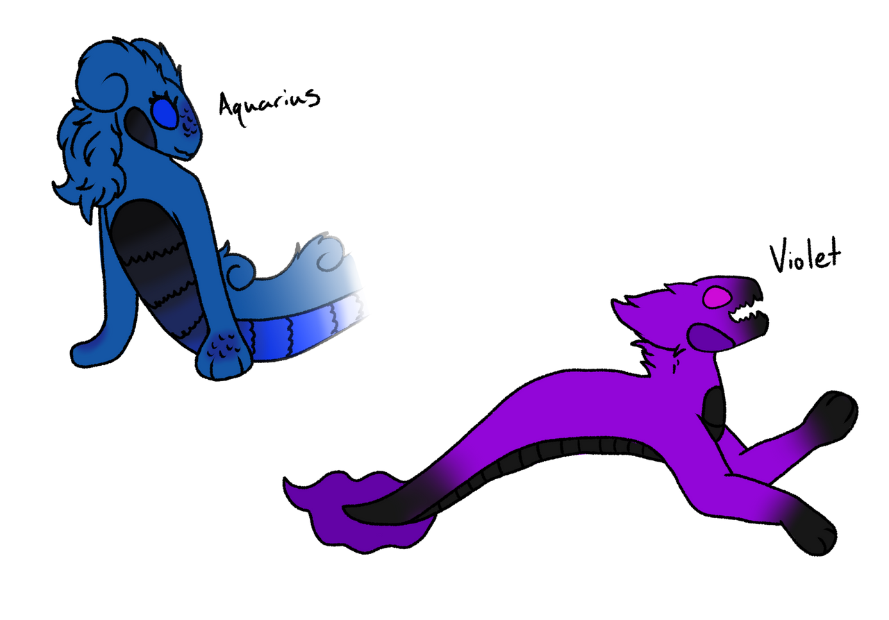 Aquarius and Violet