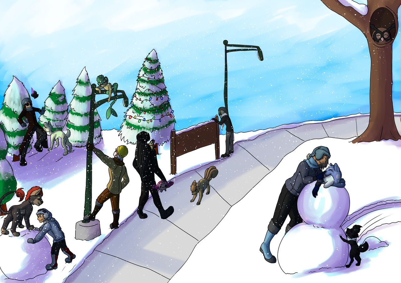 Snow And Celebration Gift 3