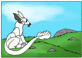 Goose in the Grasslands