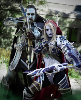 Sylvanas and Nathanos Cosplay