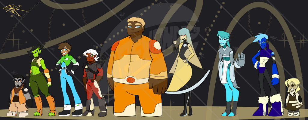 Beyond Infinity - Character Line up by RRproAni on DeviantArt