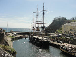 ship at dock