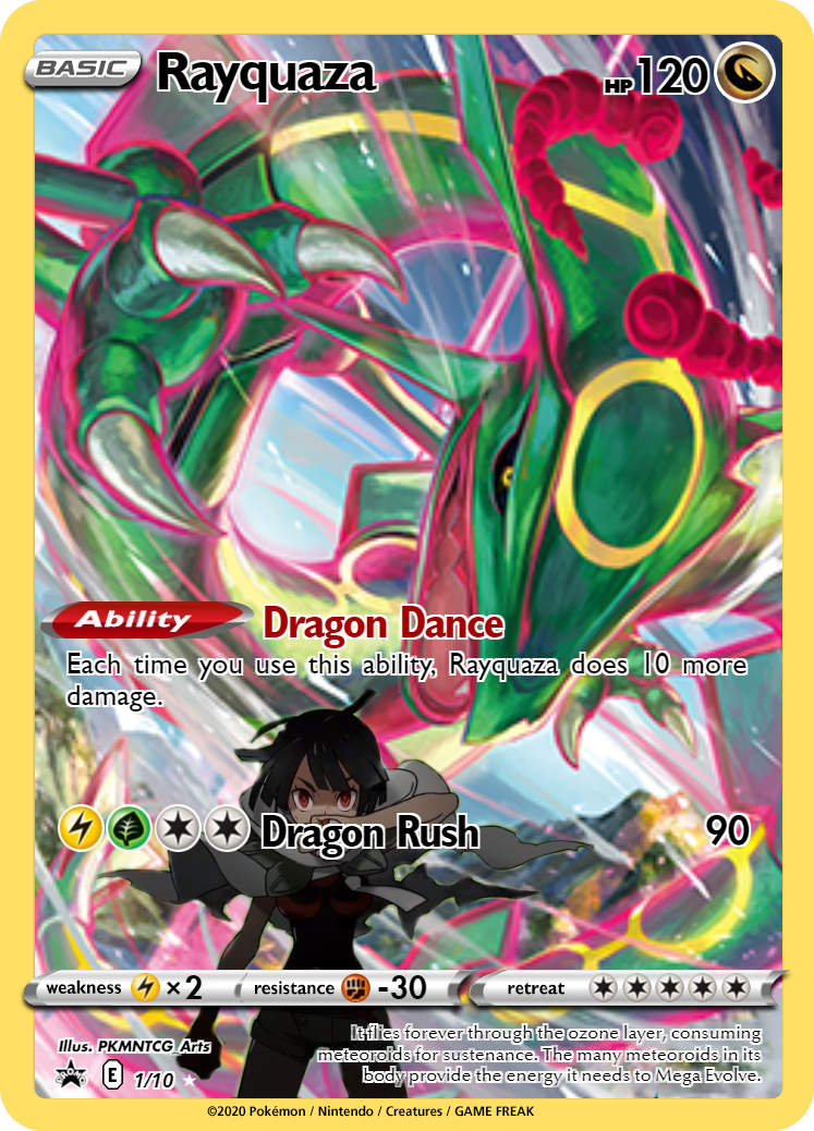 Shiny Mega Rayquaza V by billythekid100 on DeviantArt