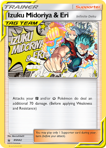 mha pokemon cards My Hero Academia - (Pick Your UR) League of Villains If you have 10 or less health Hardened Steel (Quirk Pack 3)