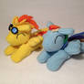 Spitfire + Rainbow Dash beanies