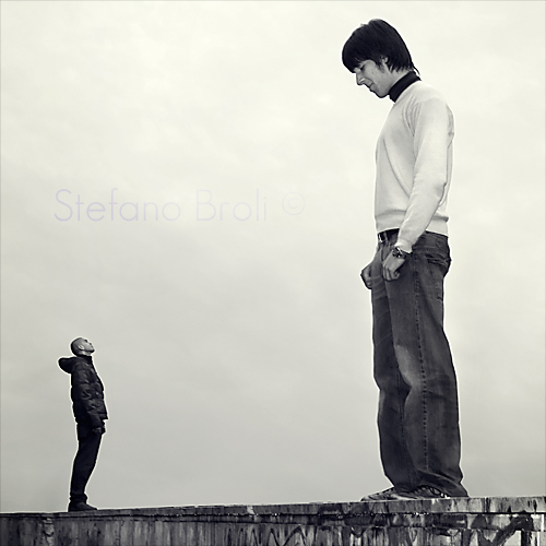 David and Goliath by stefanobroli