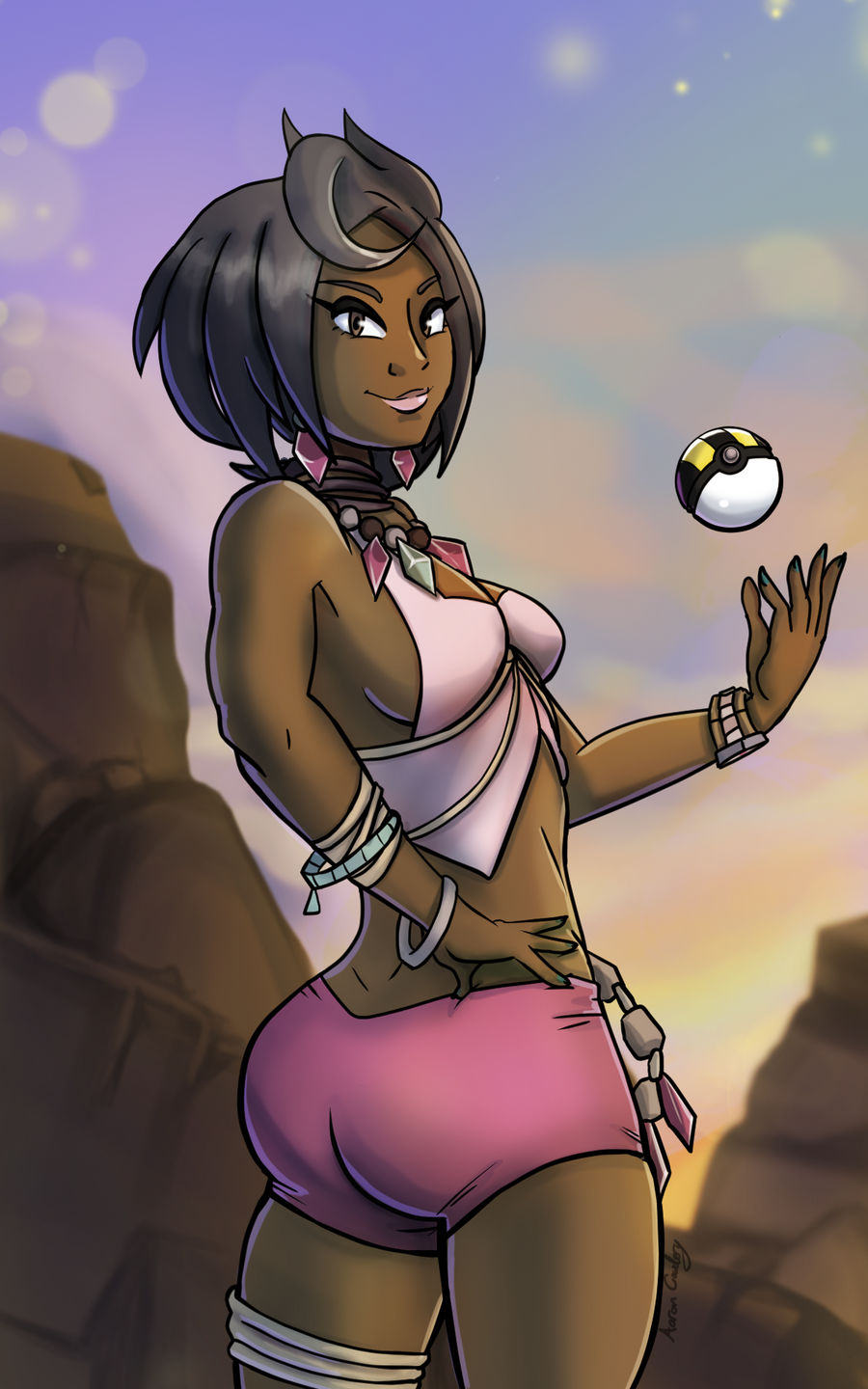 Pokemon Sun and Moon's Olivia