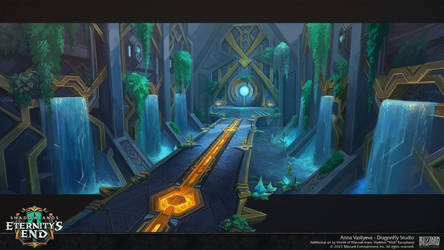Sepulcher Loading Screen, World of Warcraft: Shado by blueavel