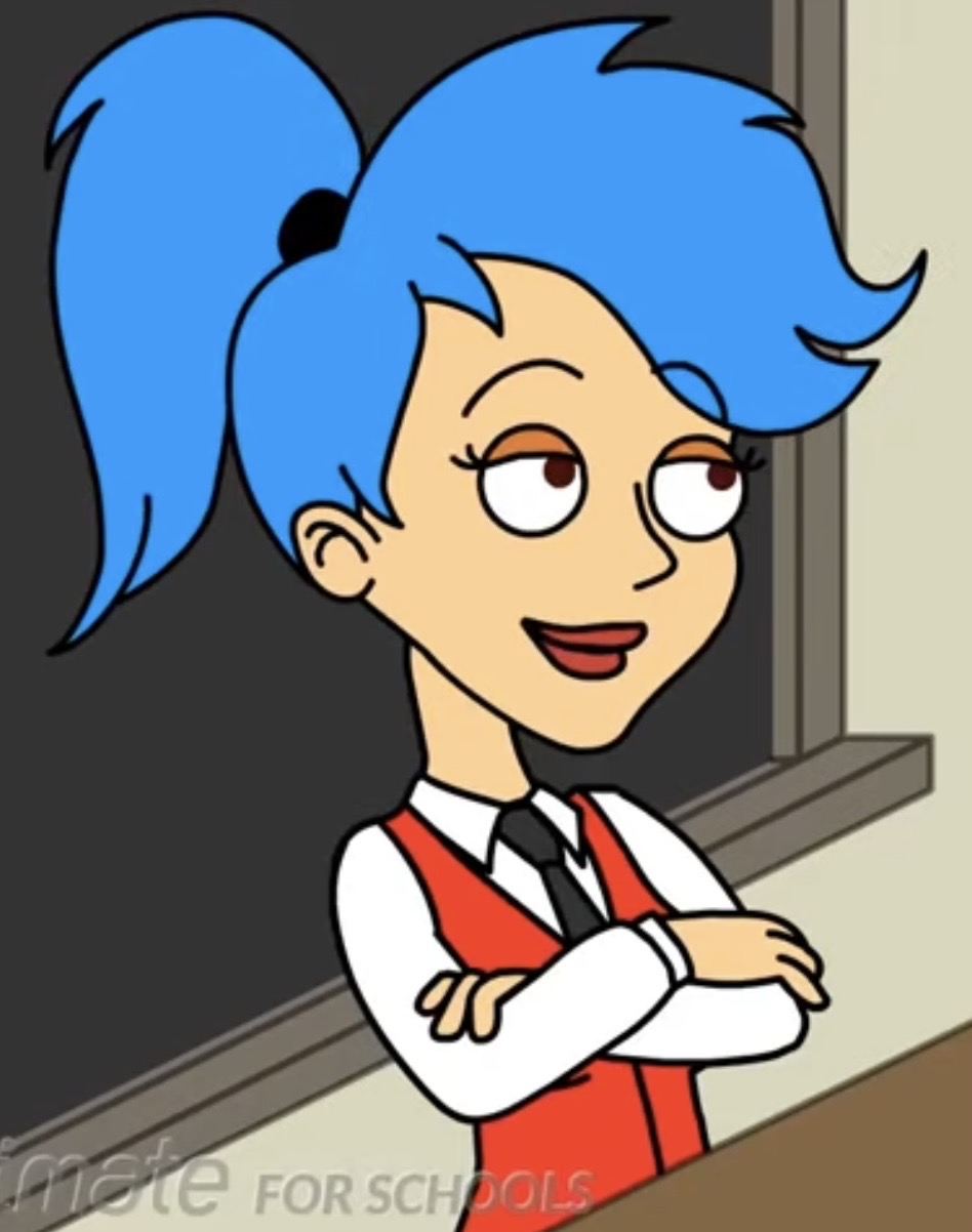 Miss Martin Rabbit Miss Martin with blue hair by noelbutler2578 on DeviantArt