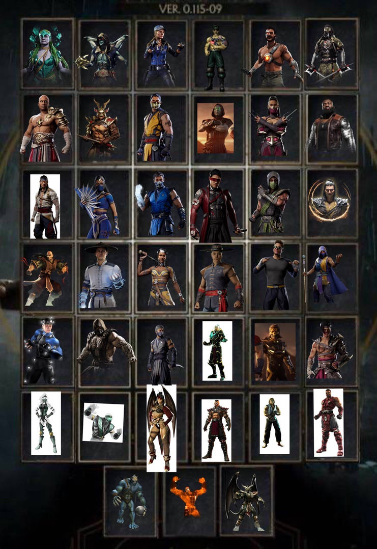 Mortal Kombat 2.0 Roster by noelbutler2578 on DeviantArt