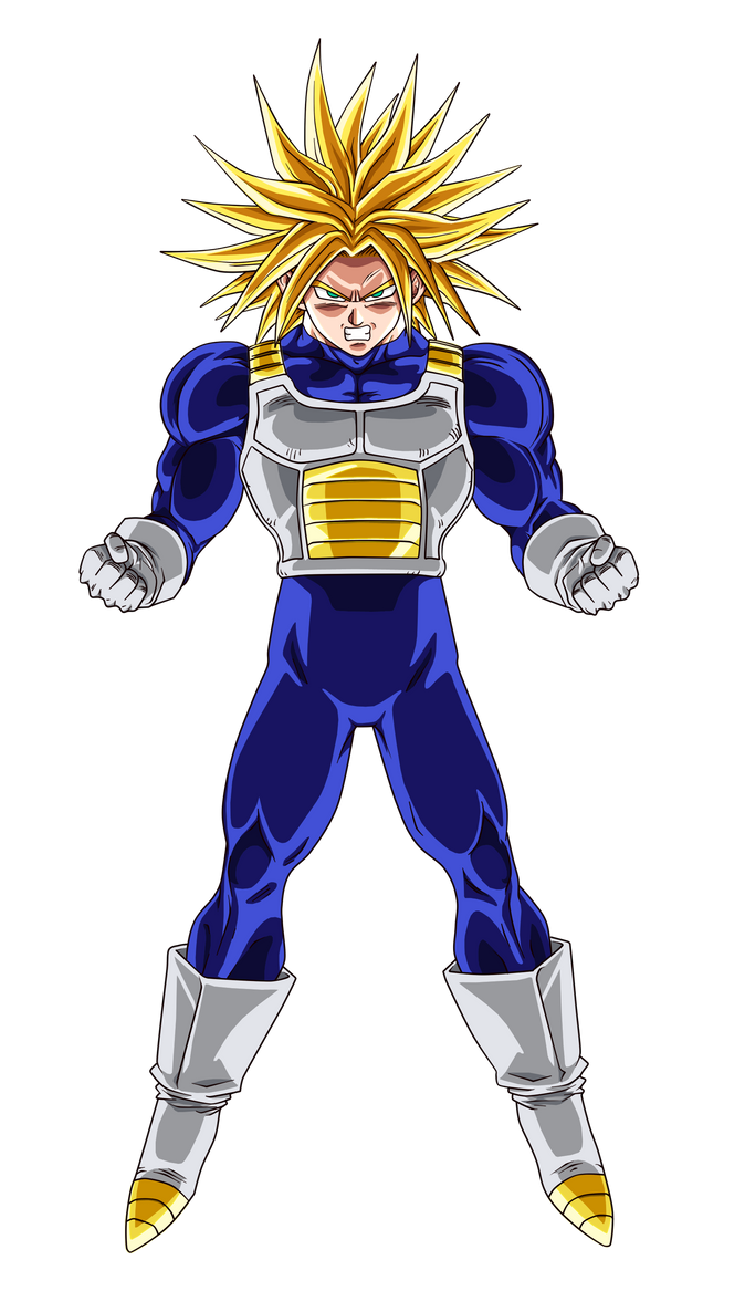 Colored 003 - Trunks 001 by VICDBZ on DeviantArt